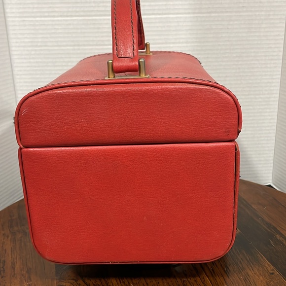 Vintage train cosmetic bag - Picture 6 of 12